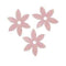 AussieSuperStore Art & Craft Essentials Craft Flower in Glitter Soft Pink Craft Flower in Glitter Soft Pink | Artificial Flower Party Decoration 9331468023418 VCGFLGSPK